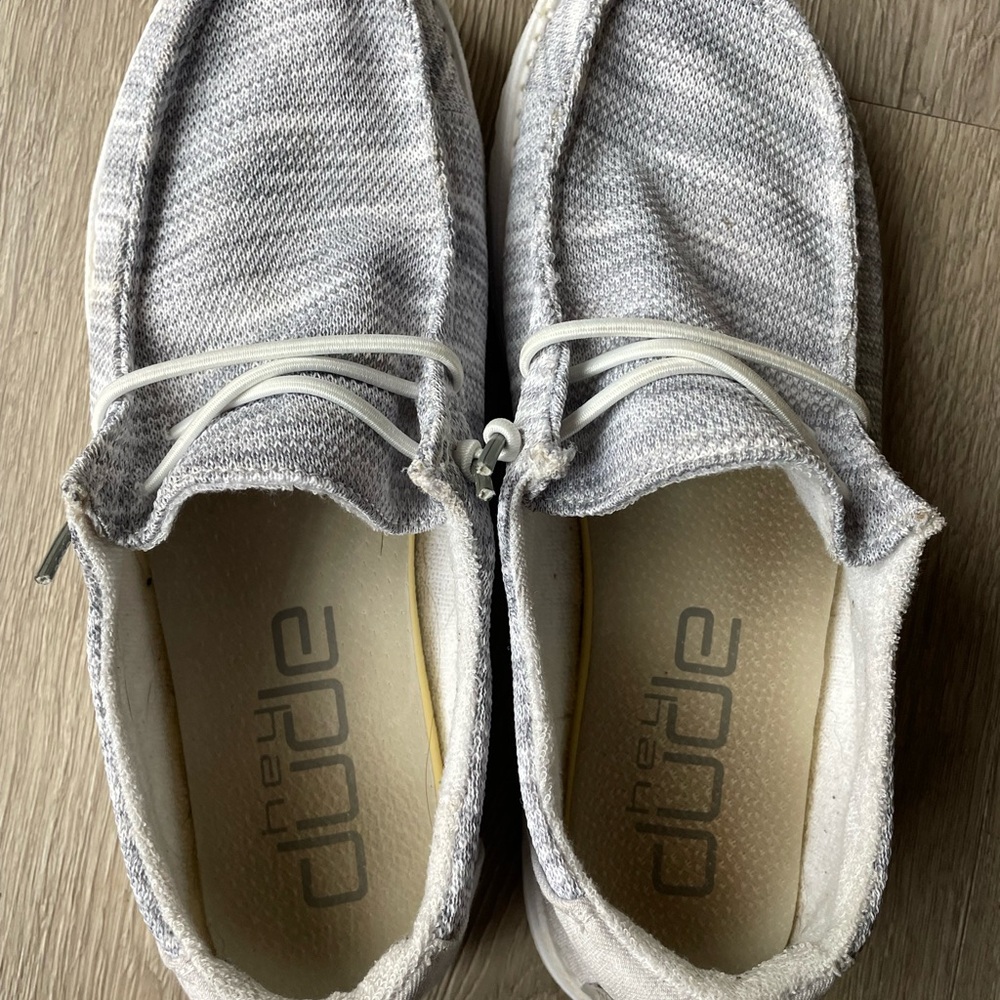 Hey Dude Gray Casual Shoes